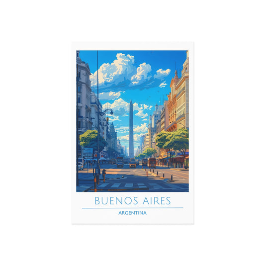 Scenic Buenos Aires Fine Art Postcards - Perfect for Travel Lovers & Souvenir Collectors