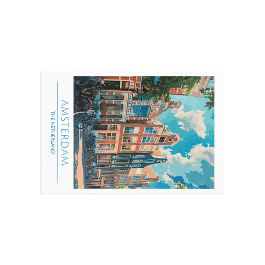 Amsterdam Fine Art Postcards – Stunning Views of The Netherlands