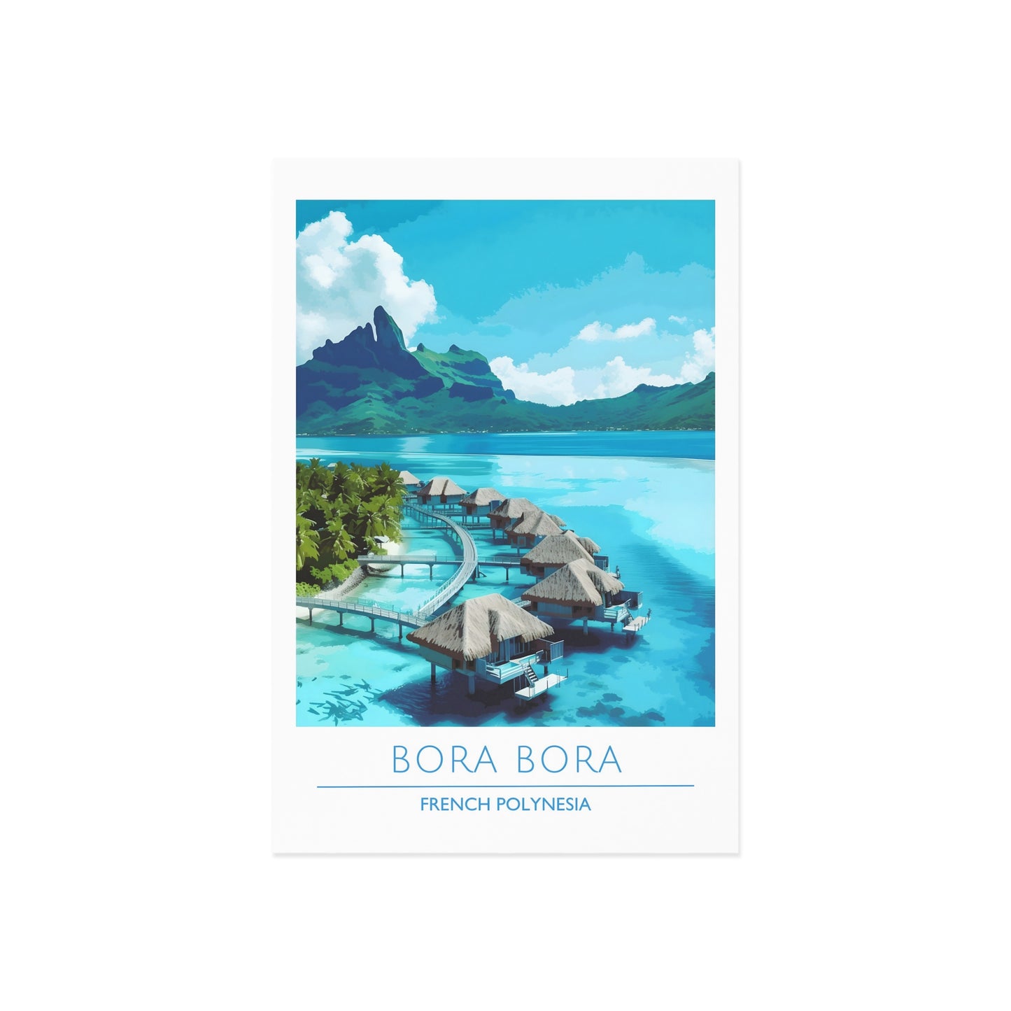 Bora Bora Fine Art Postcards