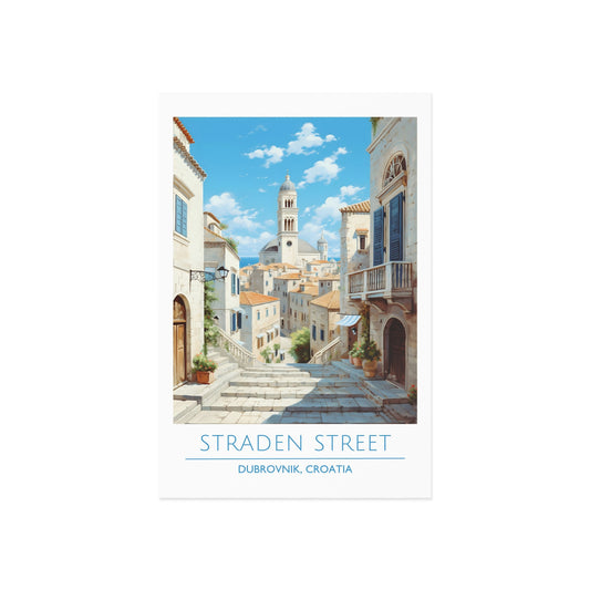 Beautiful Dubrovnik Fine Art Postcards - Perfect for Travel Lovers