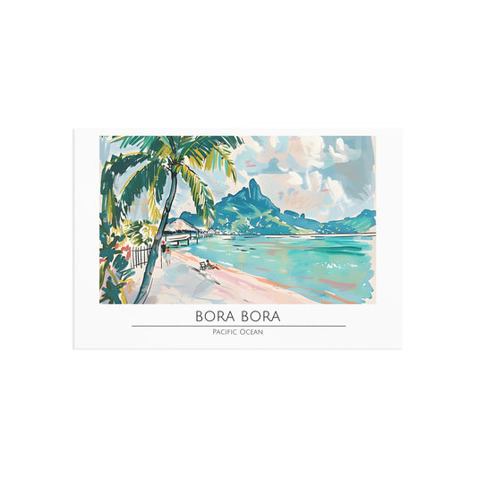 Bora Bora Fine Art Postcards - Tropical Paradise Collection