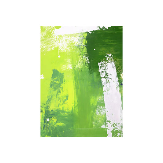 Green Art Foam Board - Modern Wall Decor for Home & Office