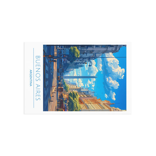 Scenic Buenos Aires Fine Art Postcards - Perfect for Travel Lovers & Souvenir Collectors