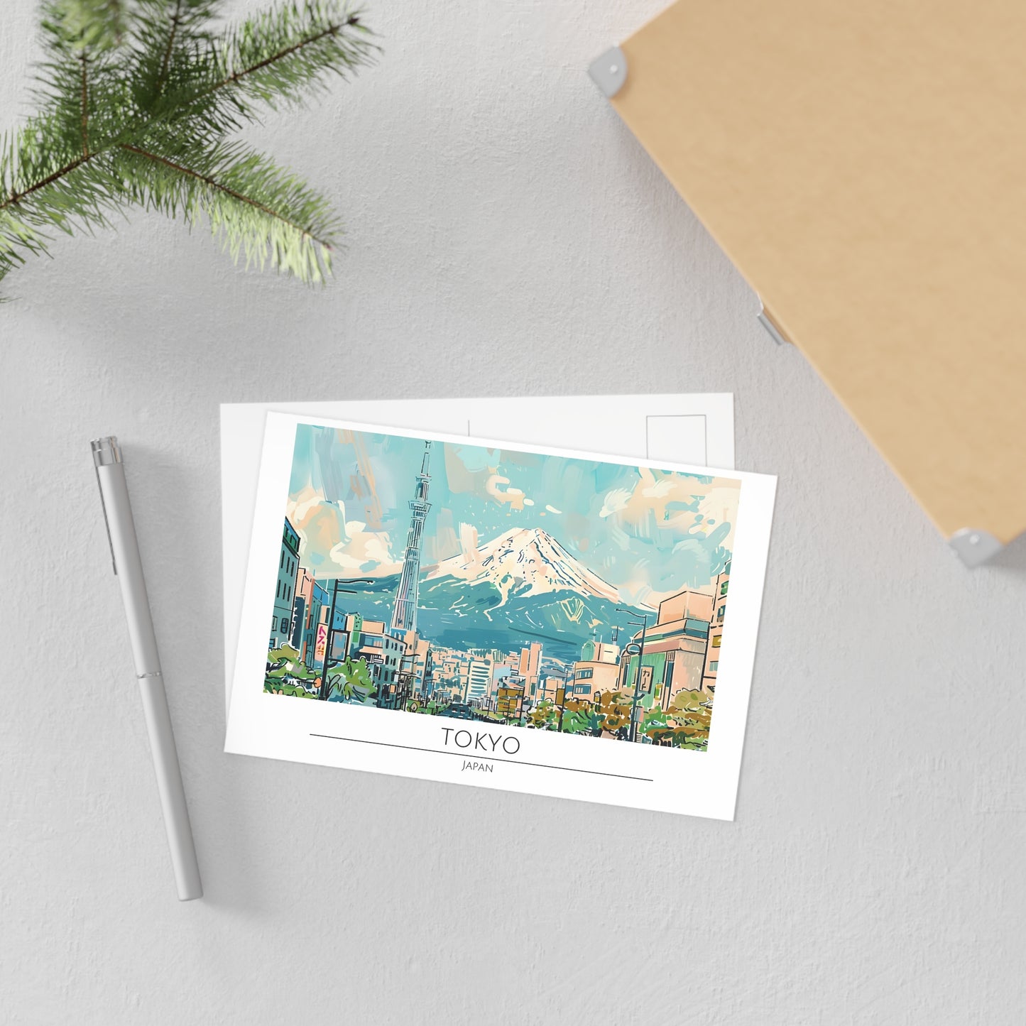 Japanese Fine Art Postcards - Tokyo Landscape Collection