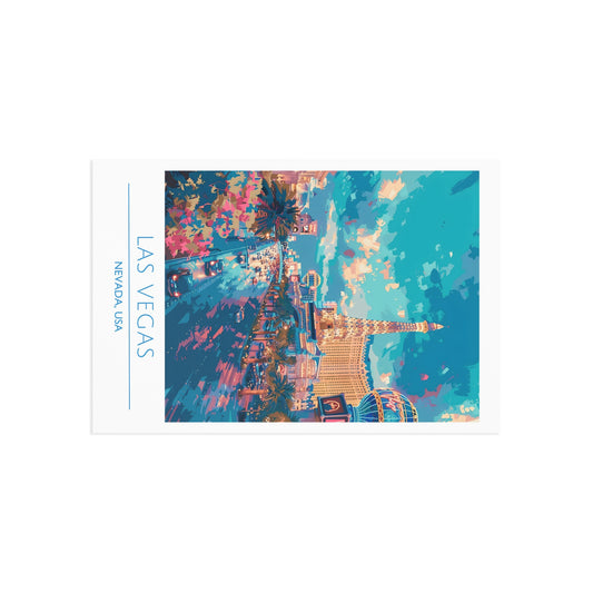 Las Vegas Fine Art Postcards