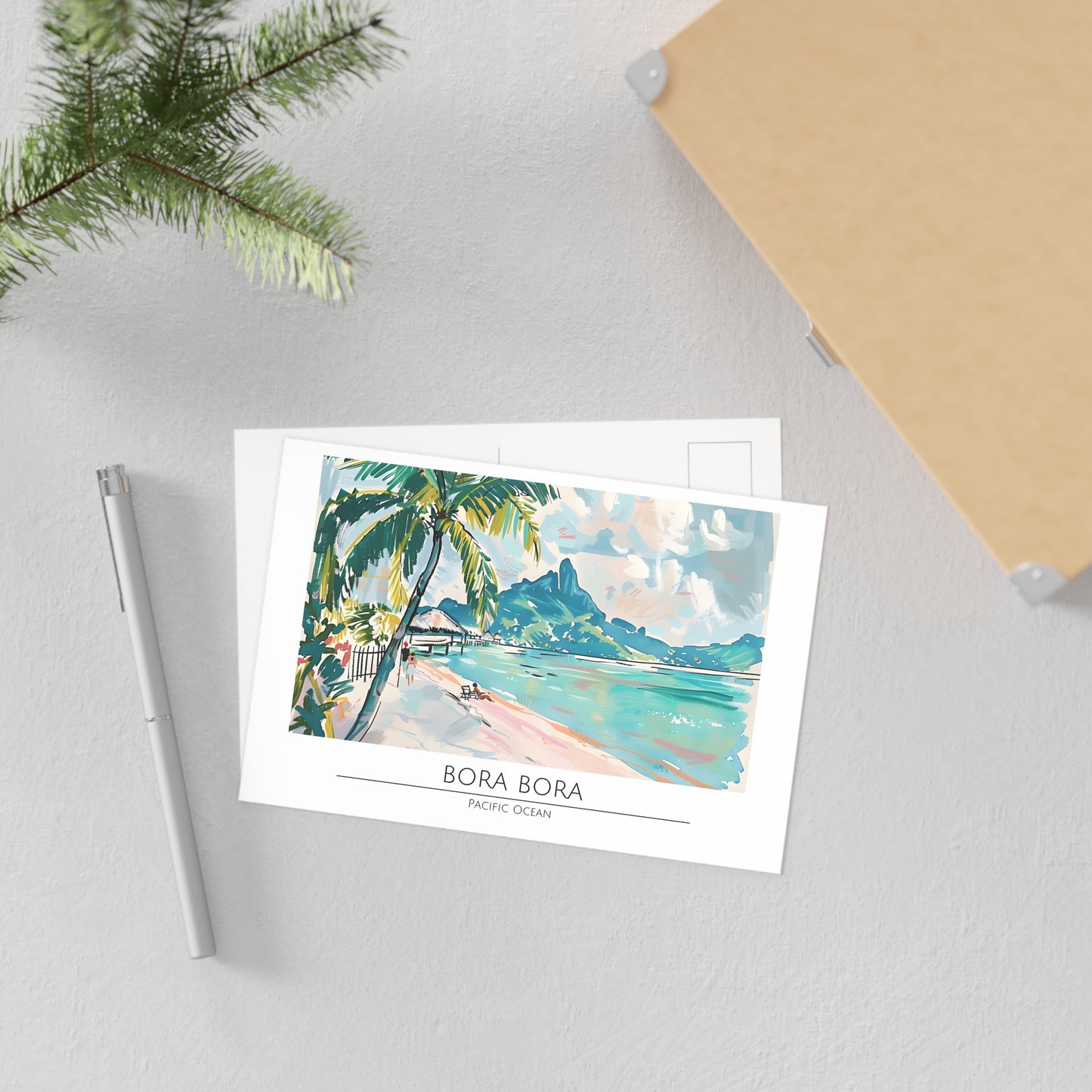 Bora Bora Fine Art Postcards - Tropical Paradise Collection